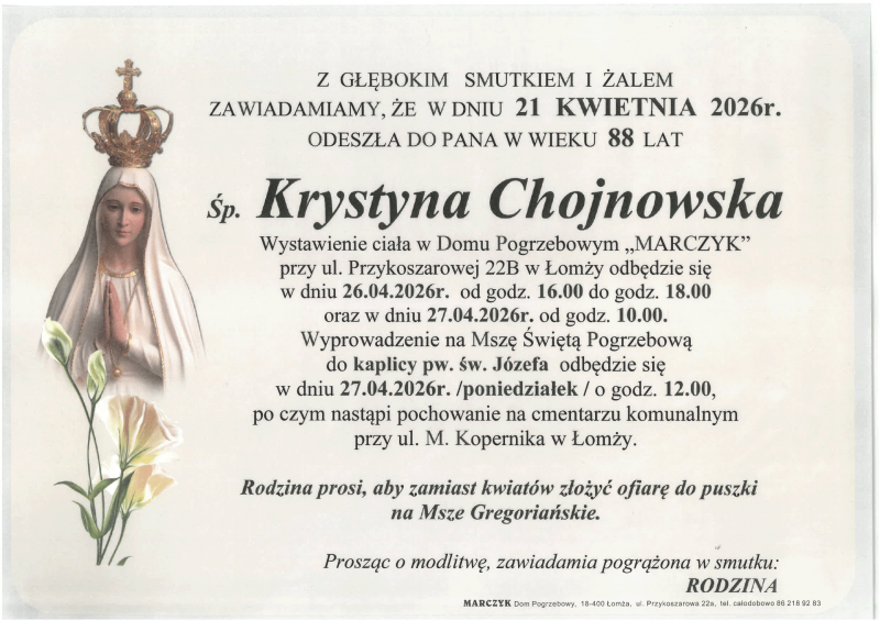 Krystyna Chojnowska