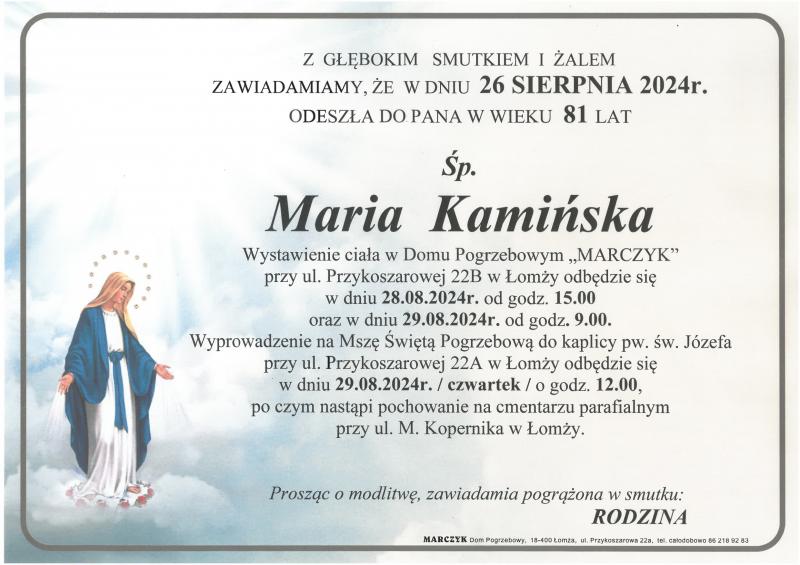 Maria Kamińska