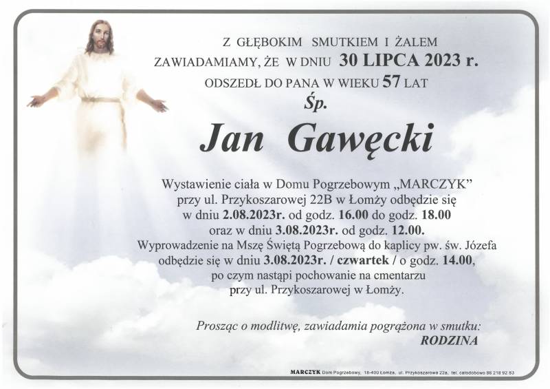 Jan Gawęcki