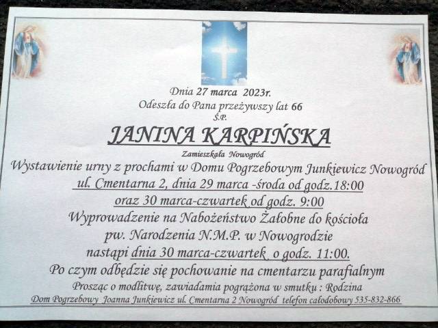 Janina Karpińska