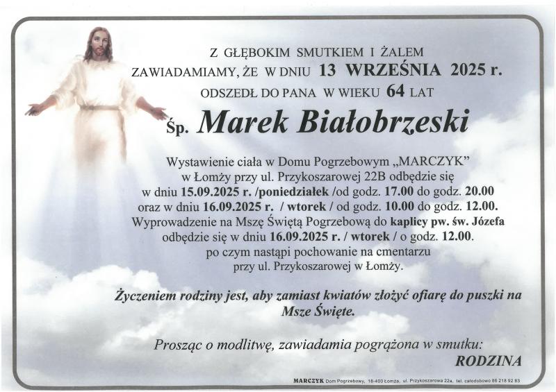 Marek Białobrzeski