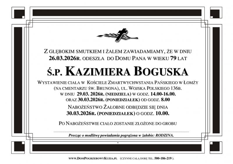 Kazimiera Boguska