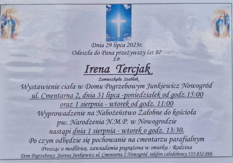 Irena Tercjak