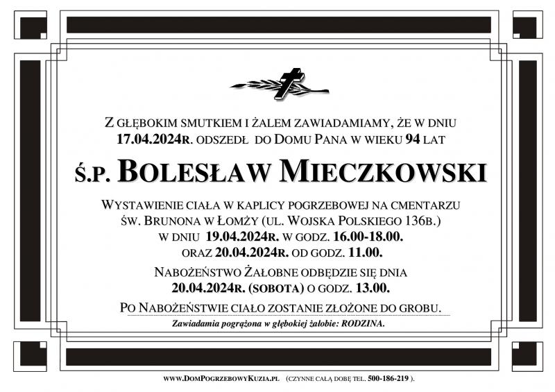 Bolesław Mieczkowski