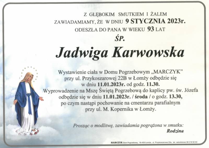 Jadwiga Karwowska