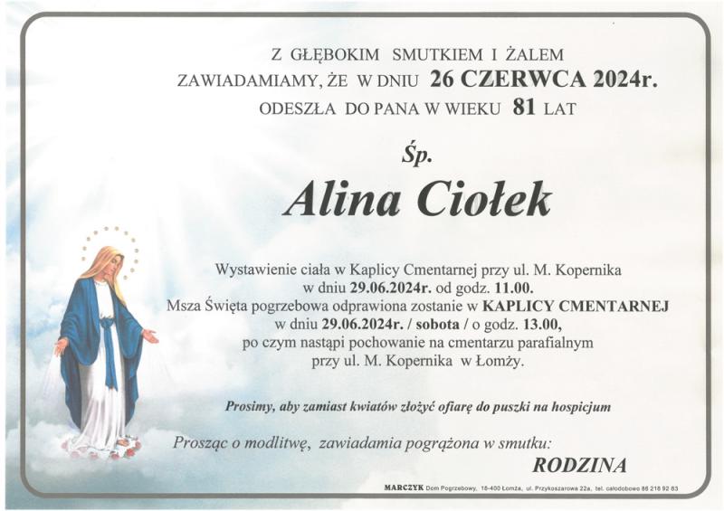 Alina Ciołek