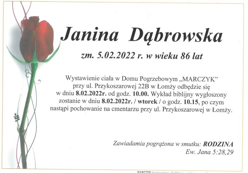 Janina Dąbrowska