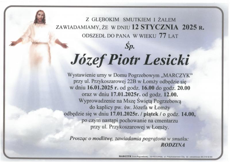 Józef Piotr Lesicki