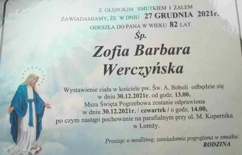 Zofia Barbara Werczyńska
