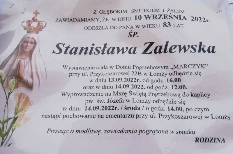 Stanisława  Zalewska