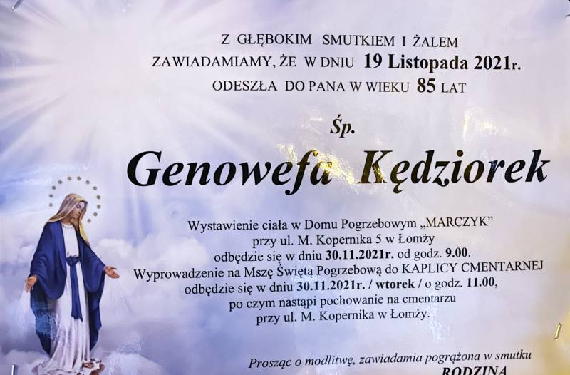 Genowefa Kędziorek