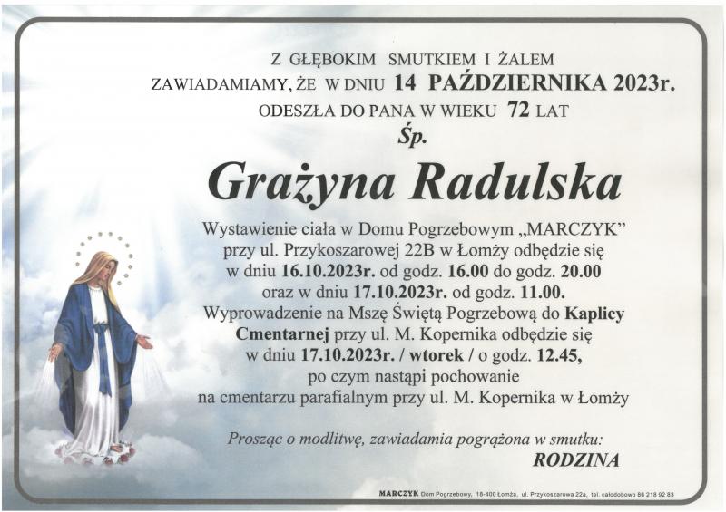 Grażyna Radulska
