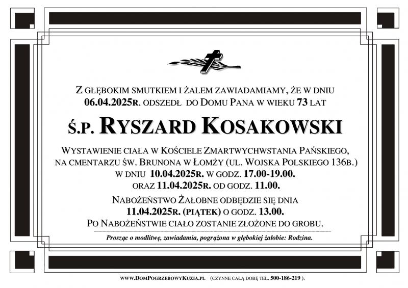 Ryszard Kosakowski