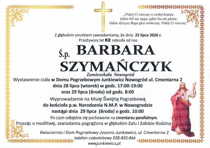 Barbara Szymańczyk