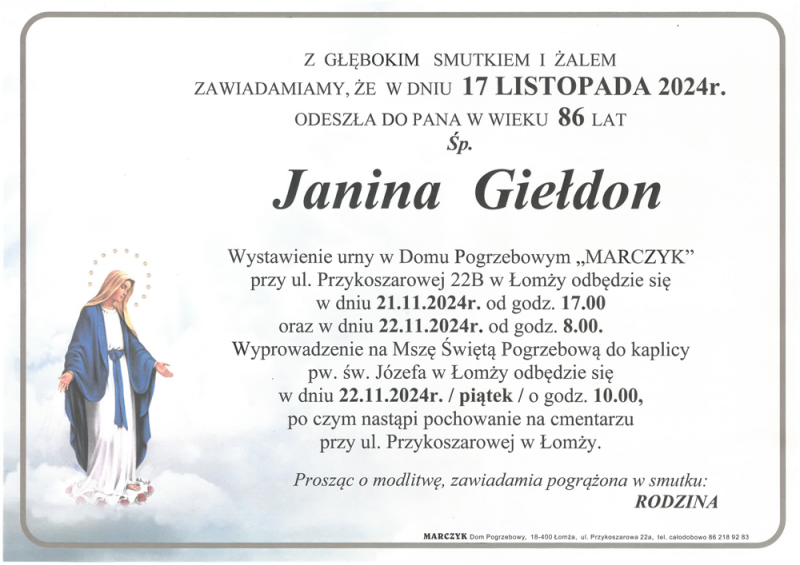 Janina Giełdon