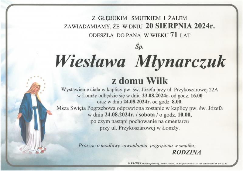 Wiesława Wilk-Młynarczuk
