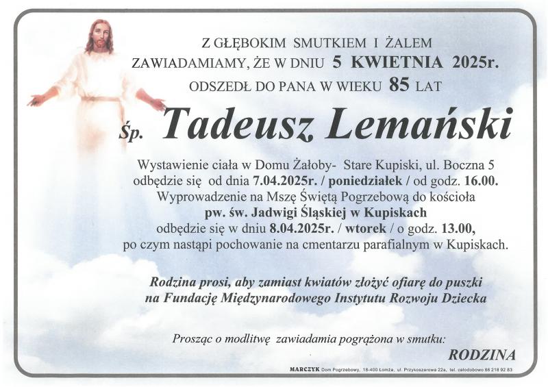 Tadeusz Lemański