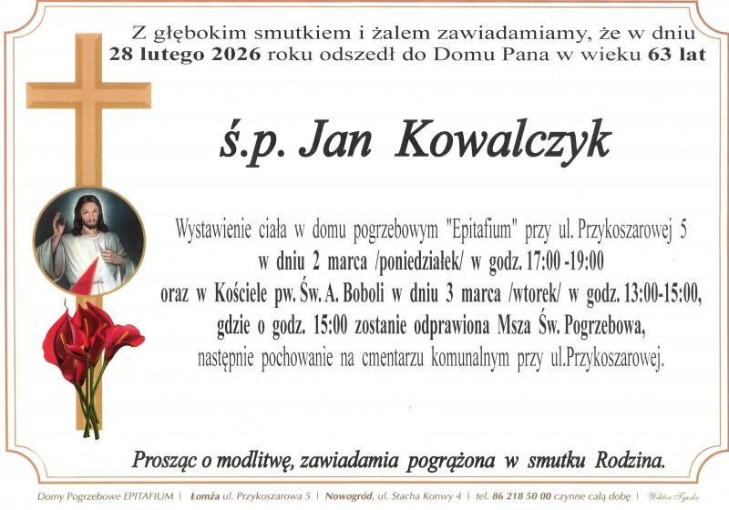 Jan Kowalczyk