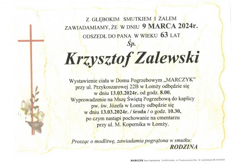 Krzysztof Zalewski