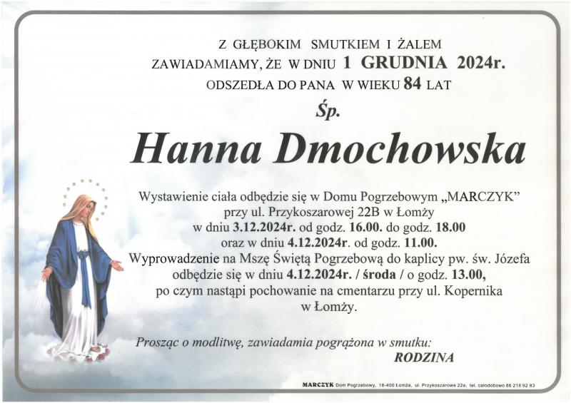 Hanna Dmochowska