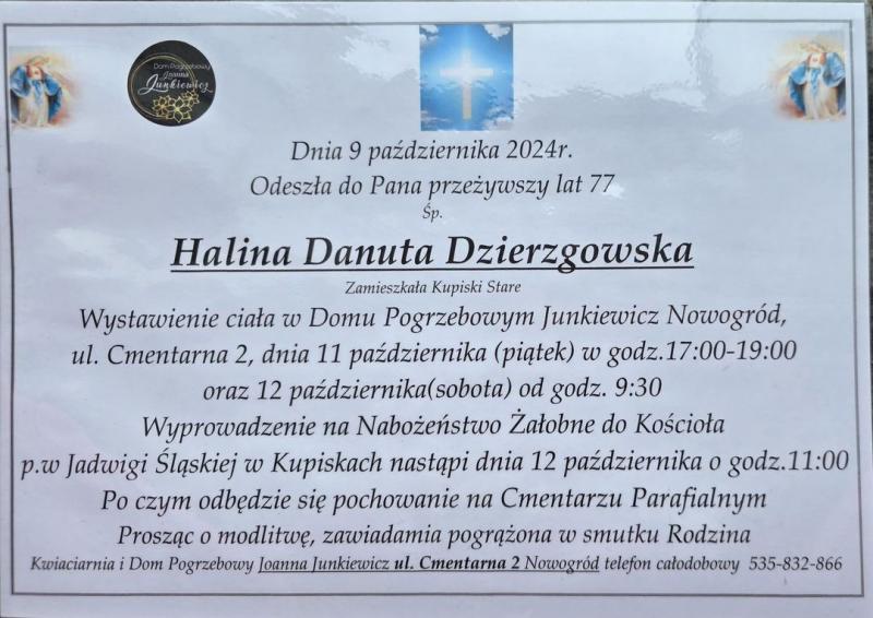 Halina Danuta Dzierzgowska