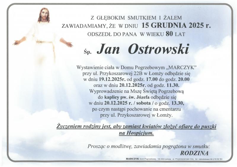 Jan  Ostrowski