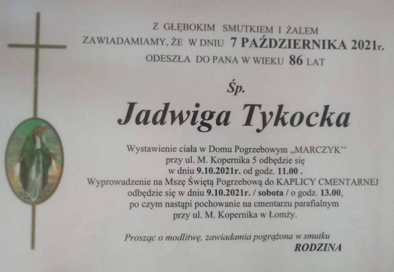 Jadwiga Tykocka