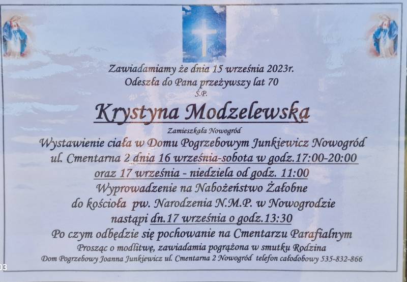 Krystyna Modzelewska