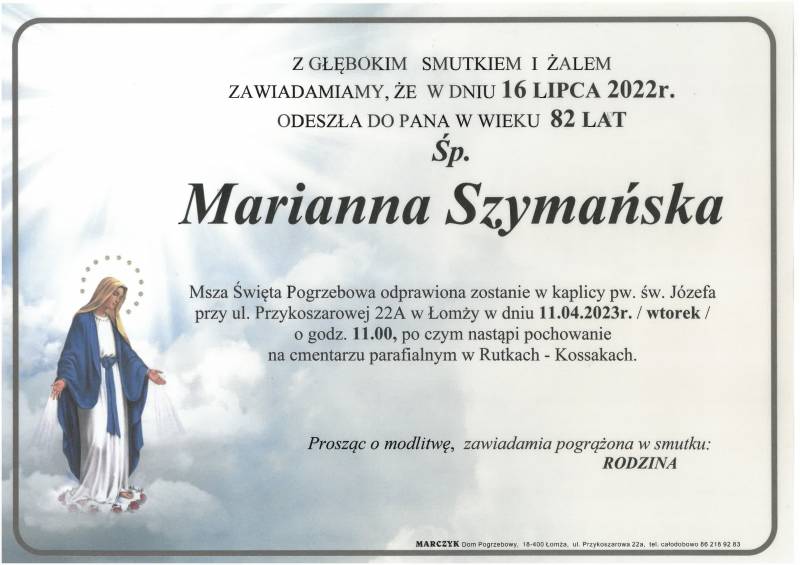 Marianna  Szymańska