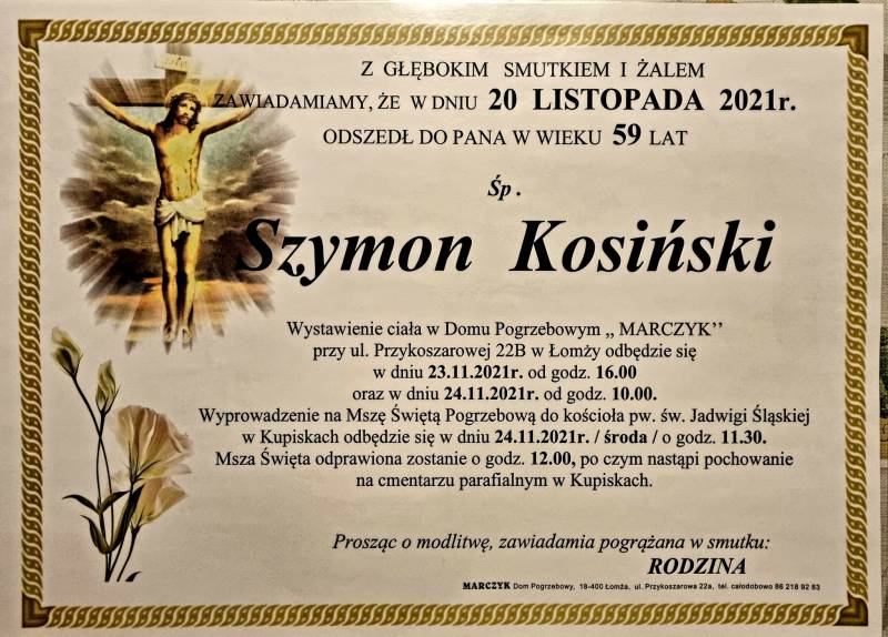 Szymon  Kosiński