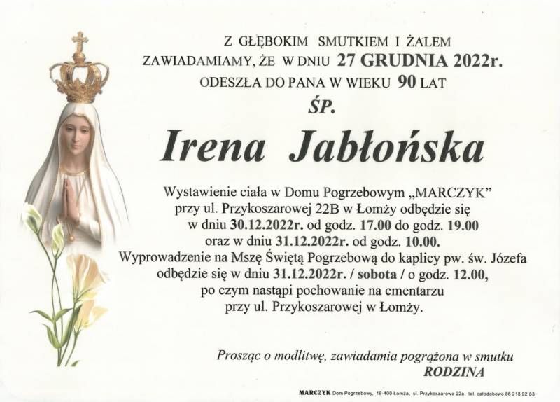 Irena Jabłońska