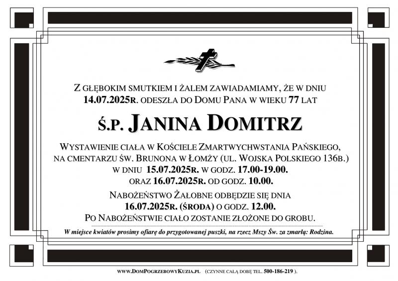 Janina Domitrz