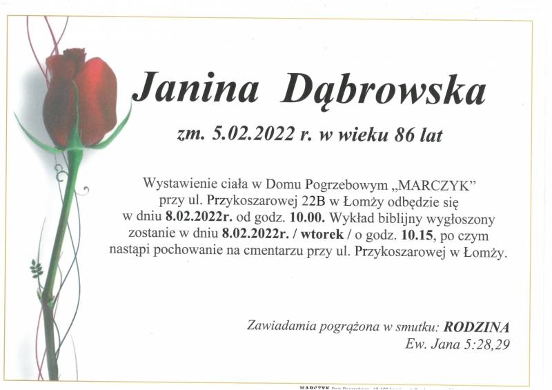 Janina Dąbrowska