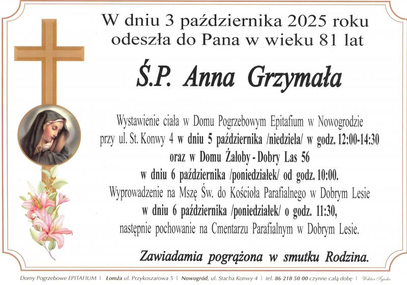 Anna Grzymała 