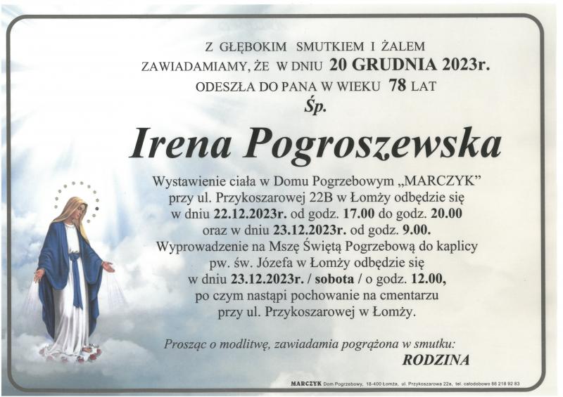 Irena  Pogroszewska