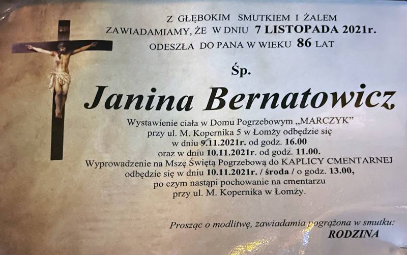 Janina Bernatowicz