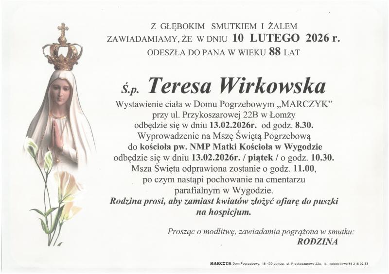Teresa Wirkowska