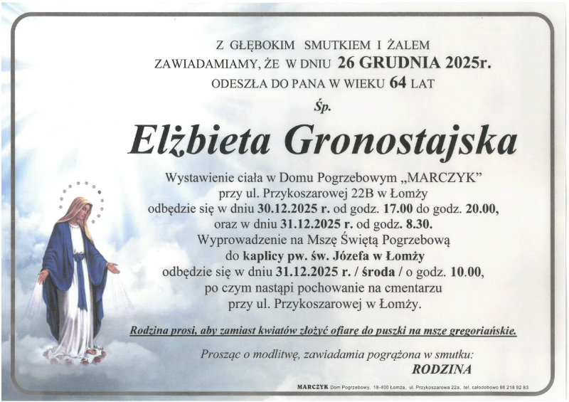 Elżbieta Gronostajska