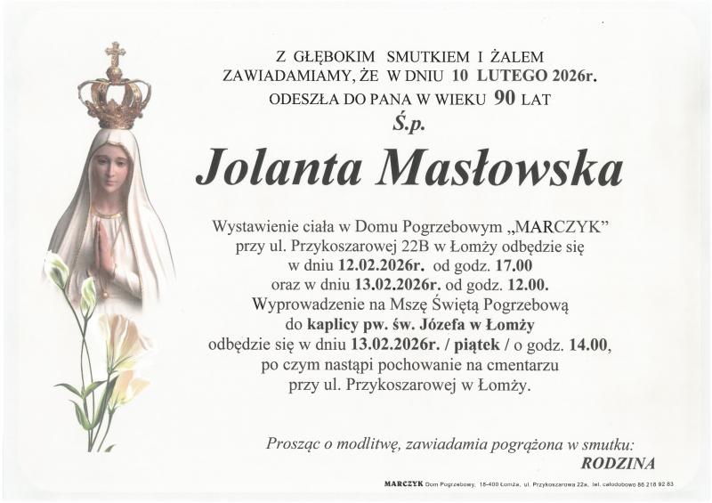 Jolanta Masłowska