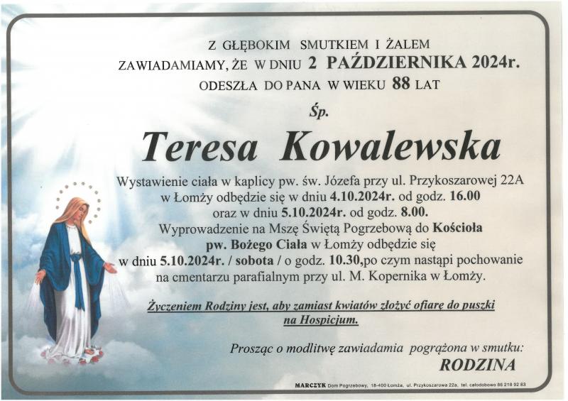 Teresa Kowalewska