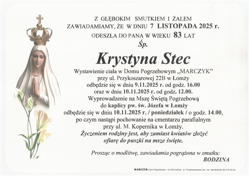 Krystyna Stec
