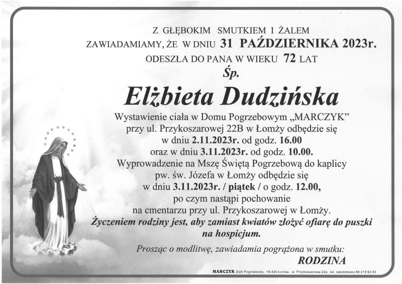 Elżbieta Dudzińska