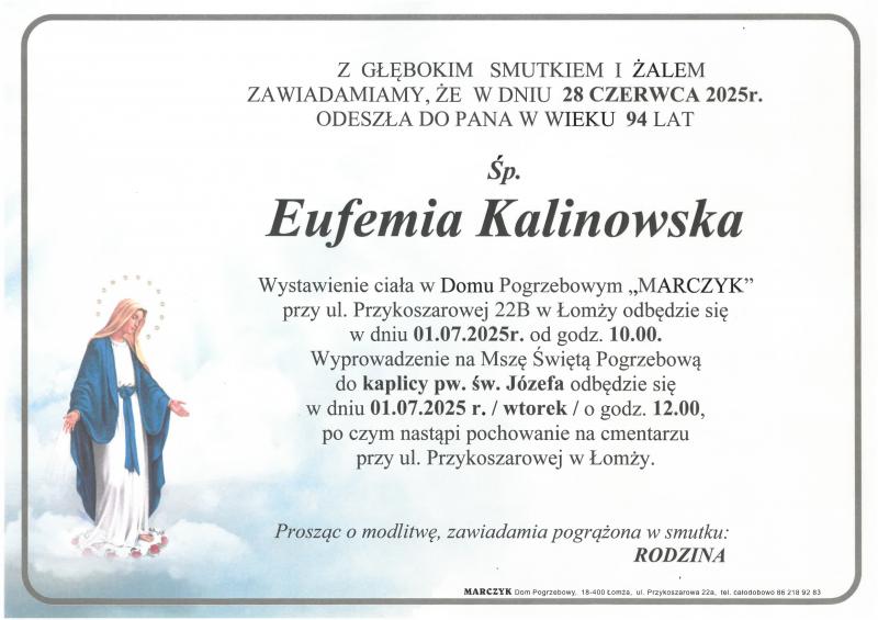 Eufemia Kalinowska