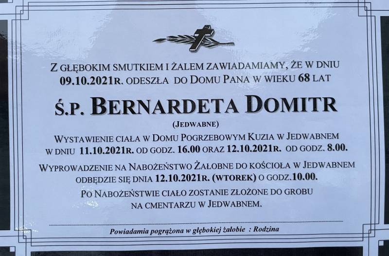 Bernardeta  Domitr