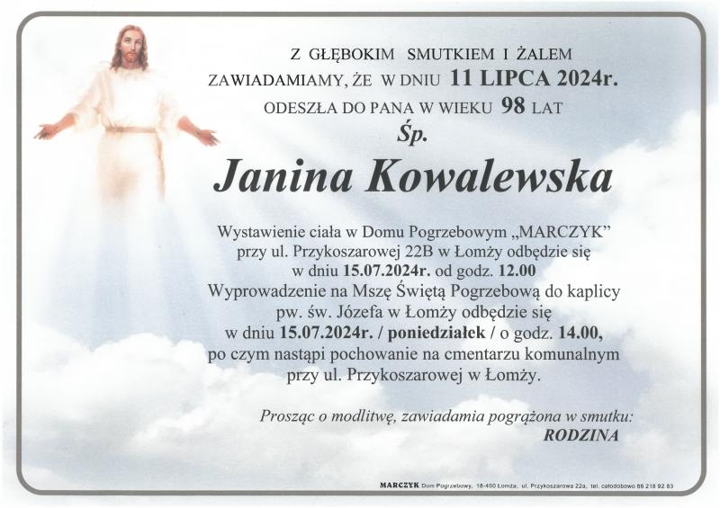 Janina Kowalewska