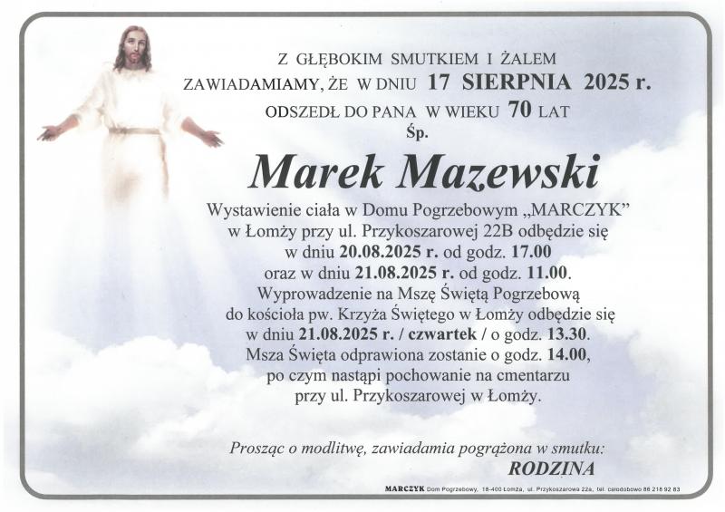 Marek Mazewski