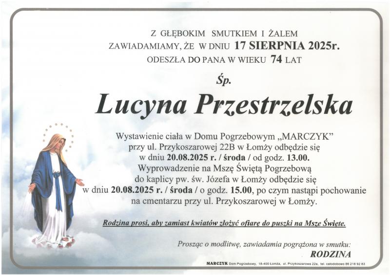 Lucyna Przestrzelska