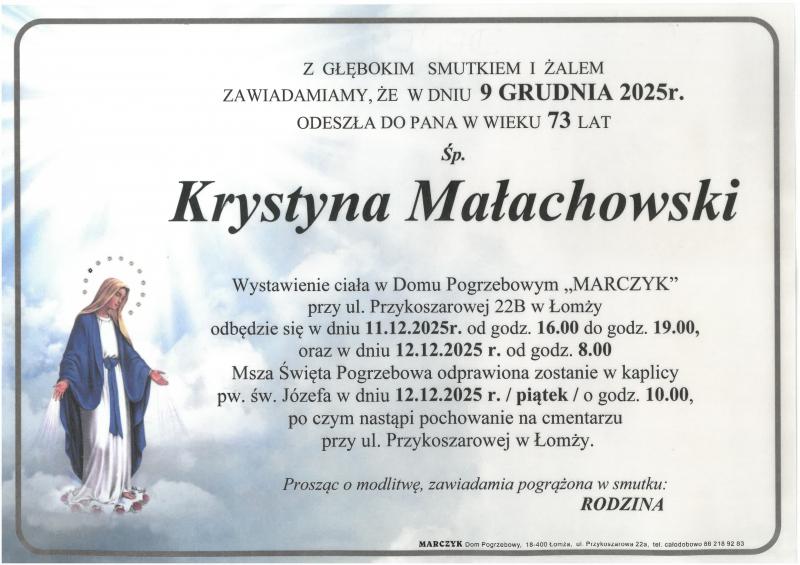 Krystyna Małachowski