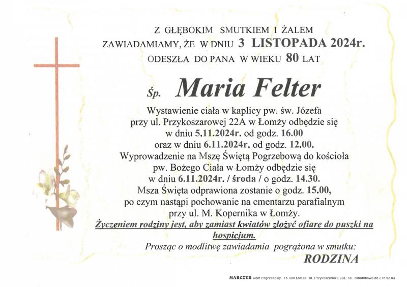 Maria Felter