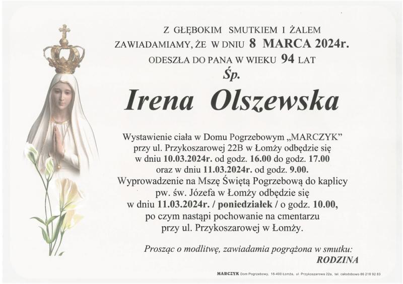 Irena  Olszewska